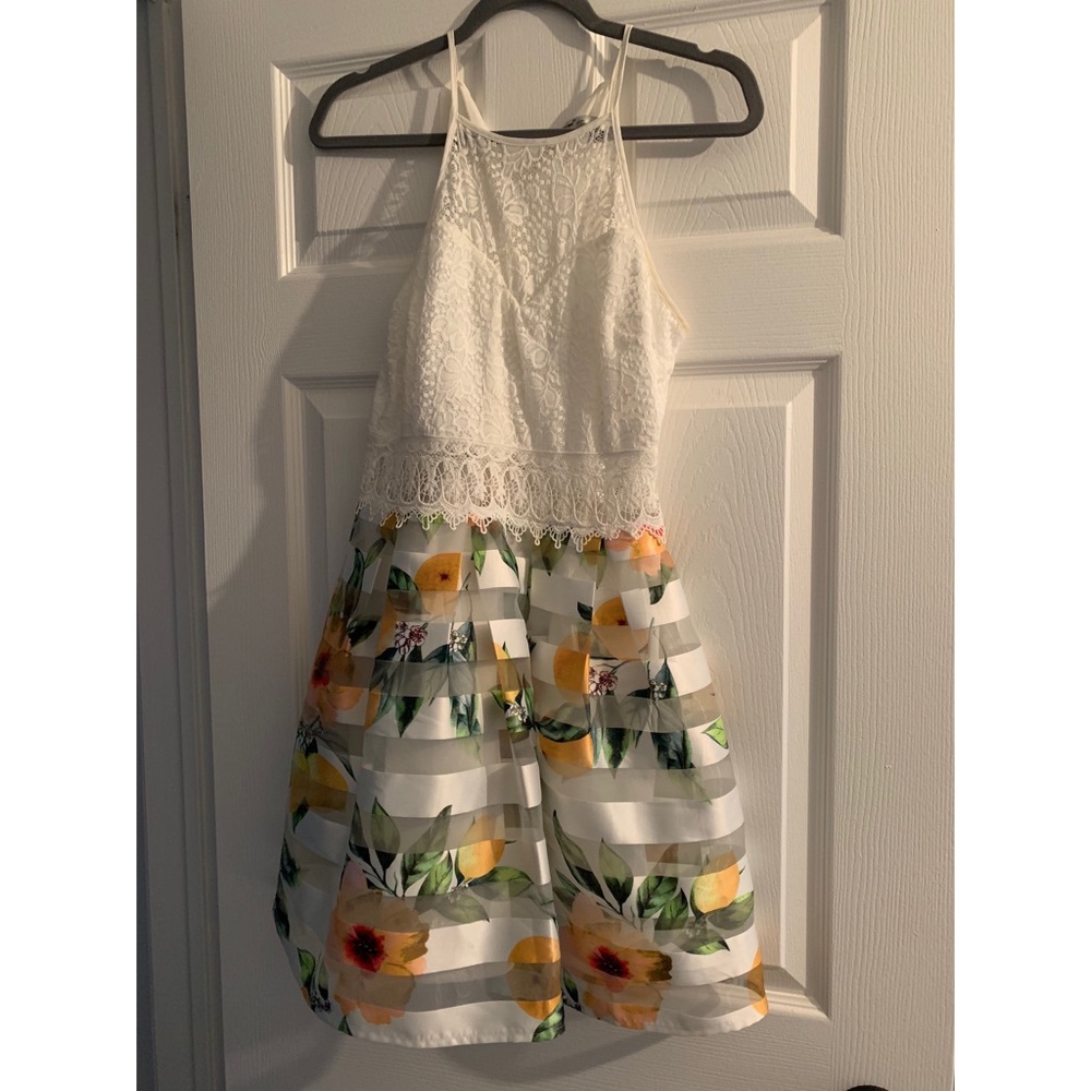 Lemon themed dress